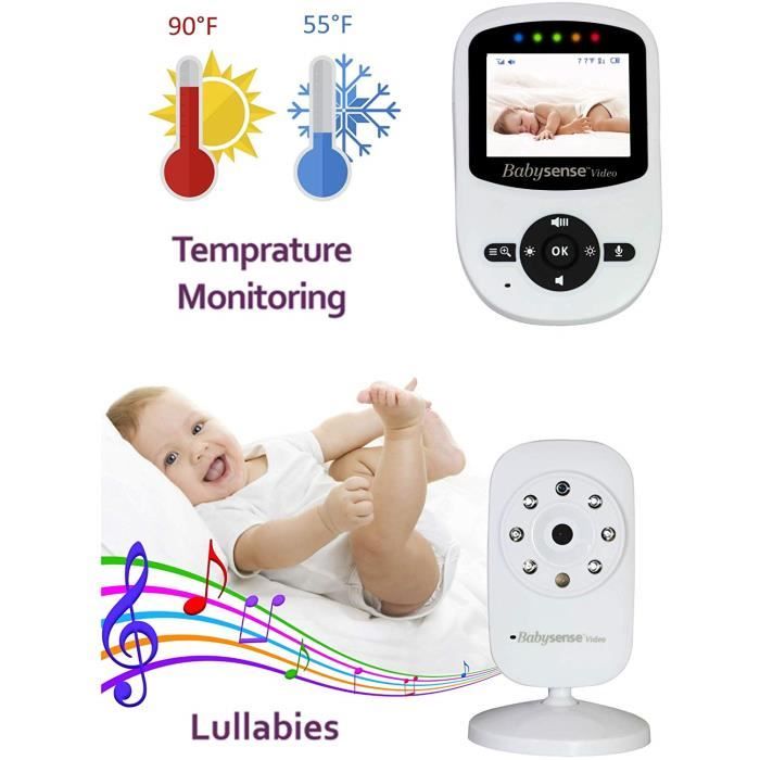 Compatible Avec La Camera Pour Bebe Topersun 2 4 Cameras Moniteur Pour Bebe Vision Nocturne Infrarouge Longue Porte Securite Babyphones Compatible Avec La Camera Pour Bebe Topersun 2 4 Cameras Moniteur Pour Bebe Vision Nocturne Infrarouge Longue Porte Securite Babyphones