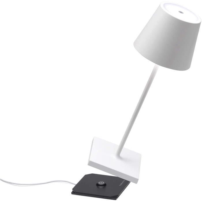 Lampe de table - Poldina MINI PRO - Blanc mat - Couleur principale: Blanc - Finition mat
