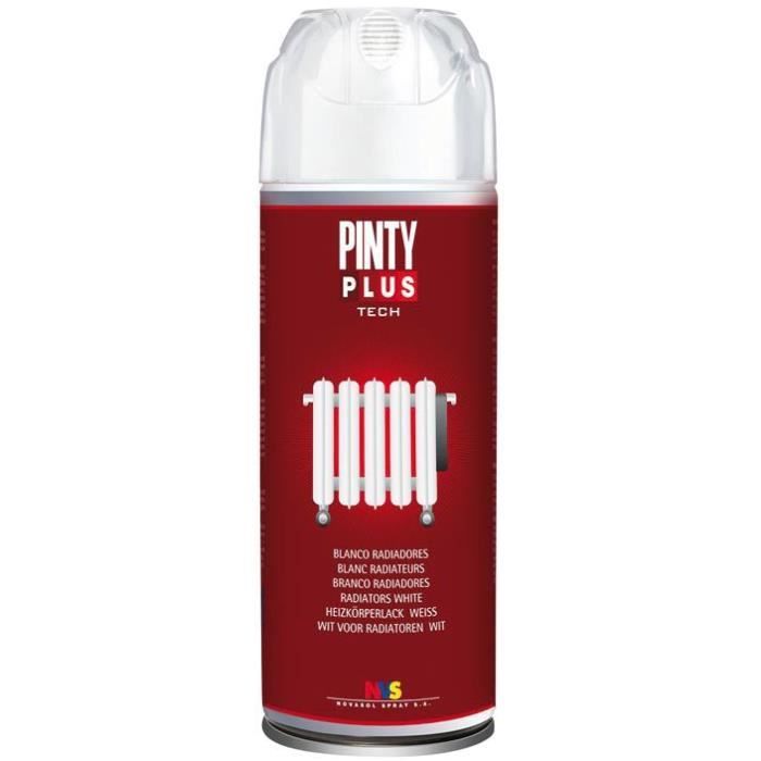 Bombe peinture radiateur blanc - 400mL