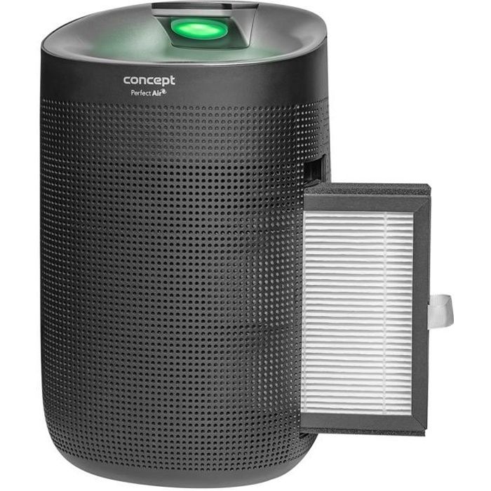 Déshumidificateur et purificateur dair Perfect Air OV1210 noir