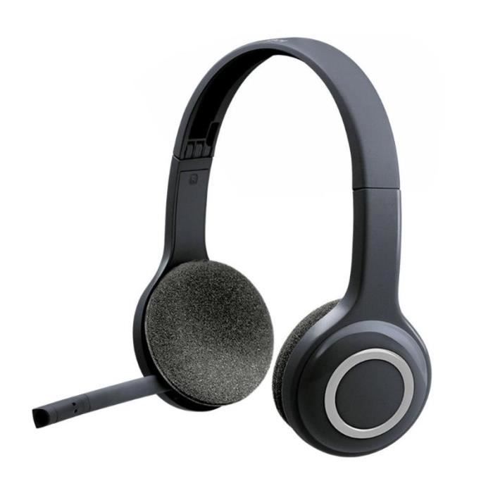 Casque Sans Fil - LOGITECH - H600 - Noir - Micro Intégré - Connectivité USB-A - Logitech