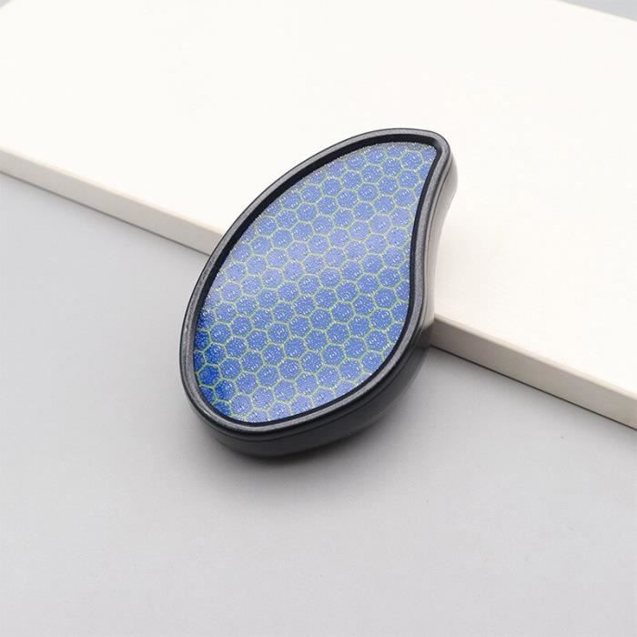 Black Ponceuse à pied en verre Nano, lime à pied de Type mangue pour enlever les callosités de
