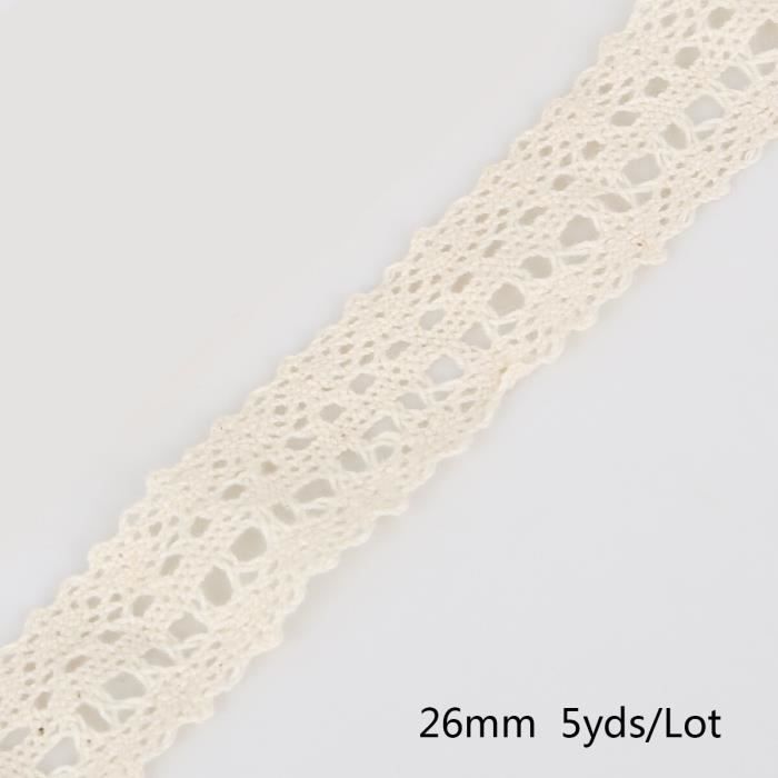 Ruban Dentelle Ruban En Dentelle Vintage De 10 Yards × 3 Cm, Ruban Décoratif En Coton, Pour Couture, Bricolage, Décoration De Noël, Décoration De Mariage, Bleu Gris Ruban Dentelle Pour Robe