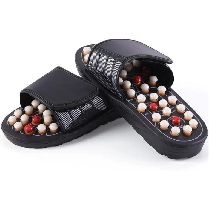 Masseur De Pieds Pour Soulagement De La Fasciite Plantaire, Pantoufles D'Acupression Pour Hommes