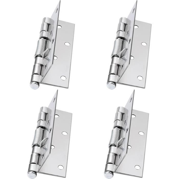 Charnières De Porte Pliantes En Acier Inoxydable,10 Pièces 2,5 Pouces Charnière De Porte