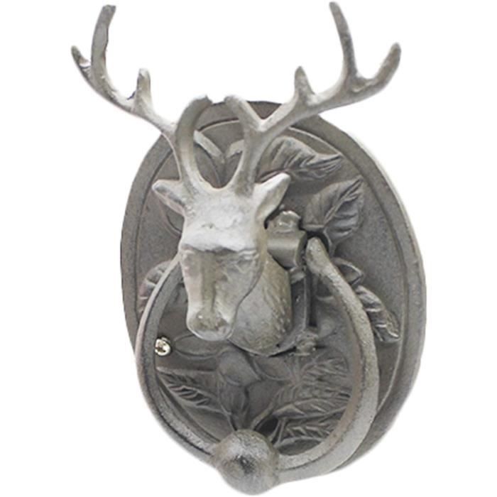 Heurtoir De Porte En Laiton Dragon Perroquet - Fait Main, Vert Et Noir, Neuf