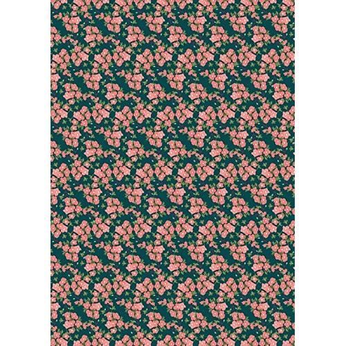Clairefontaine - Un paquet de 25 feuilles décoratives 21x29,7 cm 160g, motifs assortis Kiribati 1 - 456680C