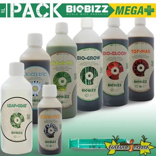 BIOBIZZ PACK MEGA PLUS 1L.