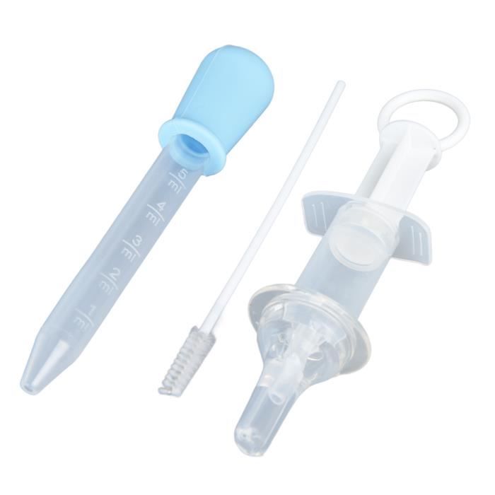 Dioche distributeur de liquide Distributeur transparent de médecine de  sucette de seringue d'alimentation orale de bébé pour les - Cdiscount  Bricolage