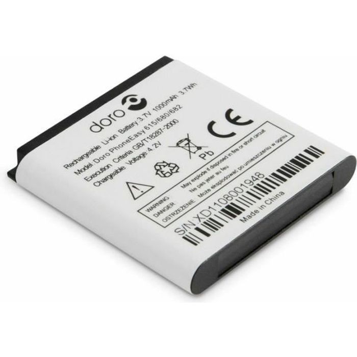Batterie Doro DBC800D Cdiscount Téléphonie