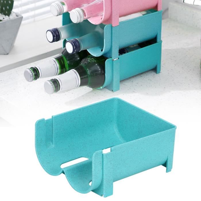 Support Mural Pour Bouteilles Spray - Organisateur Garage Avec 5 Crochets - Acier Et Cuir - 54.5x12x12.5cm