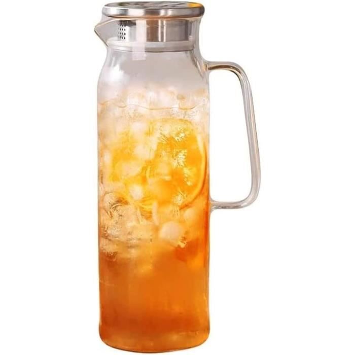 Théière En Verre Haute Température - Infusion Facile Pour Thés, Fleurs Et Fruits, Design Artisanal