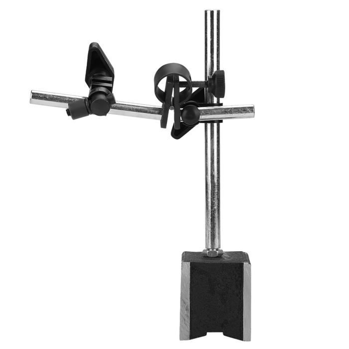Support Magnétique Universel Pour Comparateur Peowuieu - Base Aimantée Réglable