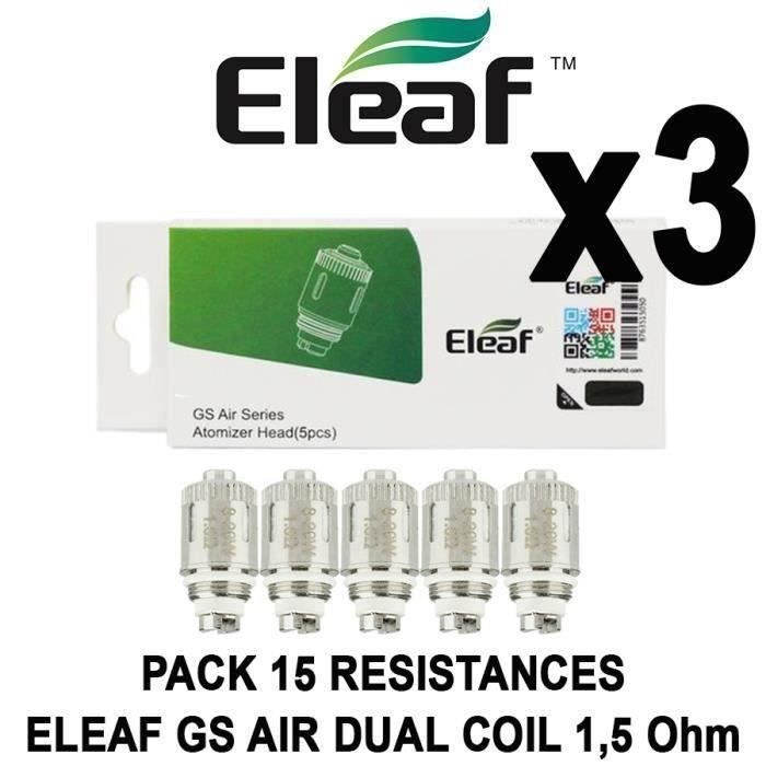 Résistances GT Eleaf : 11,90 € Livraison Gratuite