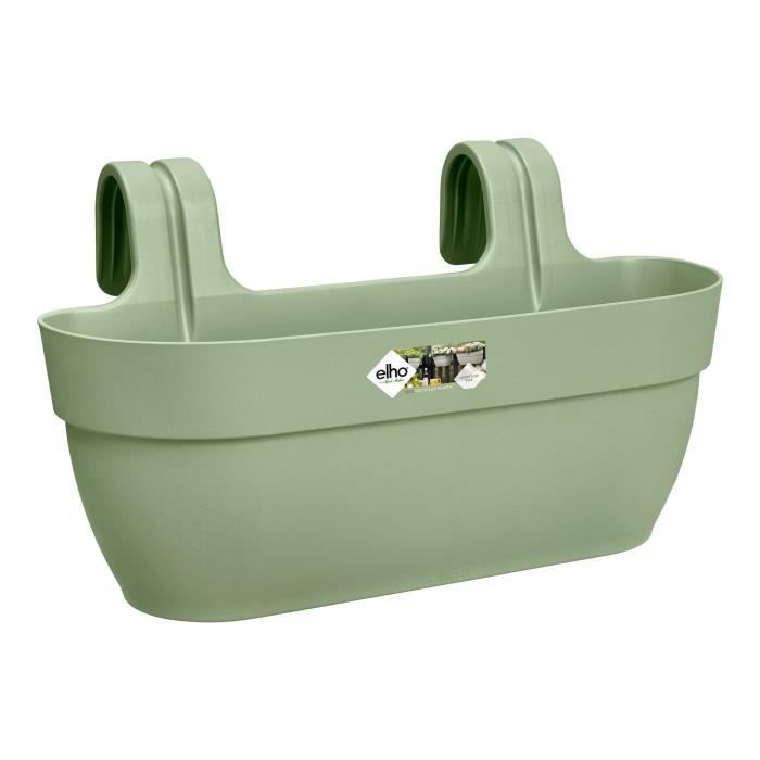 Pot de fleurs - ELHO - Vibia Campana Easy Hanger L - Vert pistache - Plastique régénéré - Avec réser