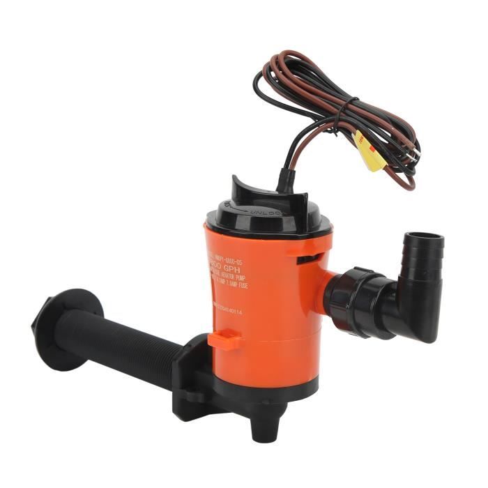 Pompe à Appâts Aramox 12V – 350 GPH, Aérateur Portable Pour Bateau, Réservoir, Eau Douce Ou Salée