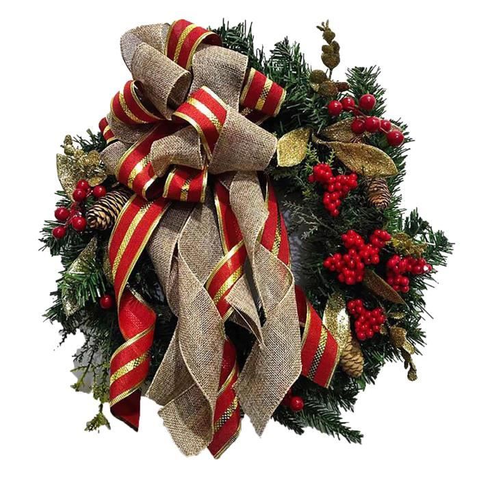 Couronne D’Halloween Pour Porte D’entrée – 50 Cm, Citrouilles Et Branches Artificielles | Déco Fête Maison