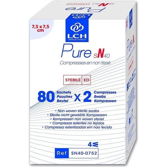 Compresses Steriles Non Tissees Cdiscount