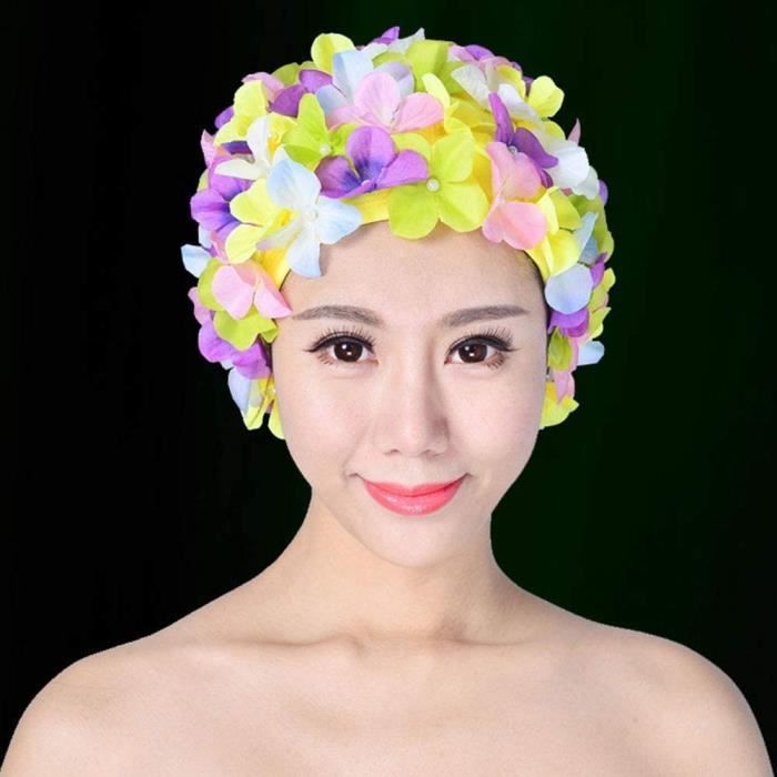 De Bain Natation Casquette Floral PetalSwimming Fleurs — free download