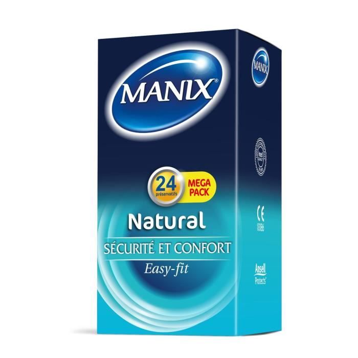 Manix Natural 24 Preservatifs Cdiscount Au Quotidien