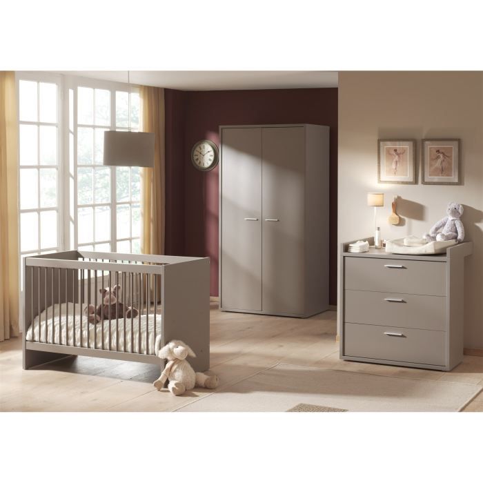 Chambre Bebe Complete Donna Gris Achat Vente Chambre Complete