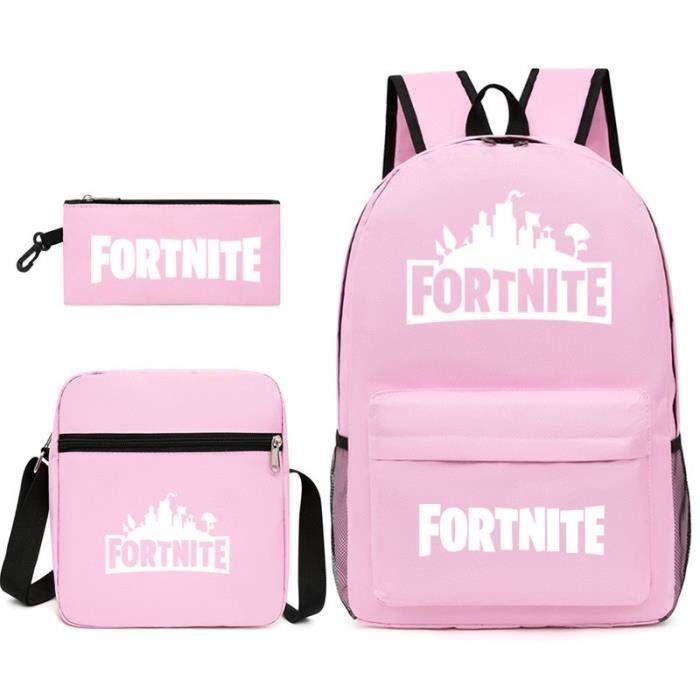 Lot de 3 Sac a dos ecole Cartable college Fortnite Sac dos Cartable ecole college scolaire enfant fille garcon primaire Cdiscount Bagagerie Maroquinerie
