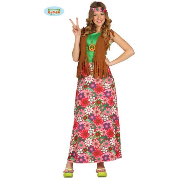 Tenue hippies femme sale