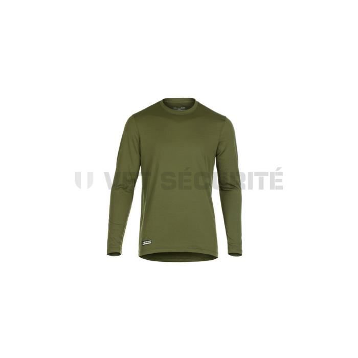 Vêtement de Sport pour Homme Homme Under Armour UA HG Armour Comp Ls T-Shirt à Manches Longues Anti-Odeur