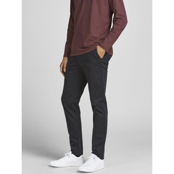 JACK & JONES Pantalon Slim Fit Noir Homme