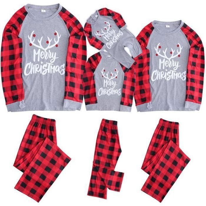 Pyjama mere noel fille sales