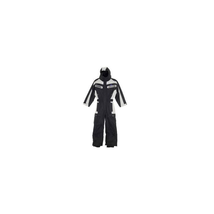 Combinaison De Ski Enfant JiAmy – Capuche Fourrure, Doublure Polaire, Imperméable, Tailles 1 à 6 Ans