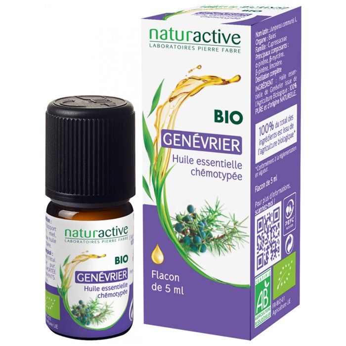 Huile De Genévrier 100% Naturelle 30ml - Stimulante Et Décongestionnante, Fabriquée Au Maroc