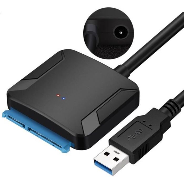Câble adaptateur USB 3.0 vers Sata Convertisseur de câble USB3.0