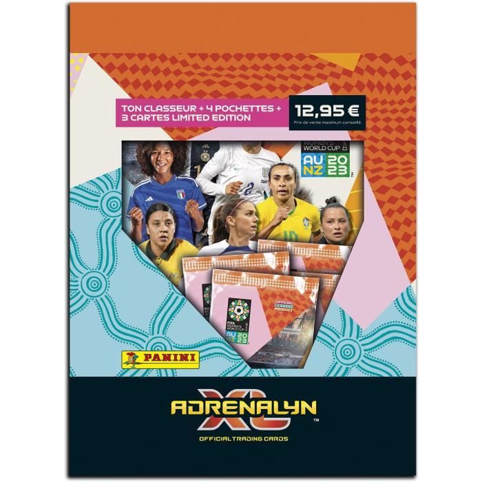Starter pack Coupe de monde féminine de la FIFA 2023™ TCG ADRENALYN PANINI