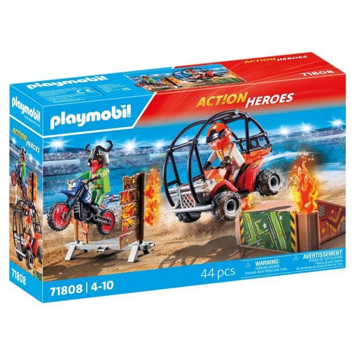 PLAYMOBIL | Stunt Show | Voiture de Course | Jouet pour Enfants à partir de | 71808 - vue 9