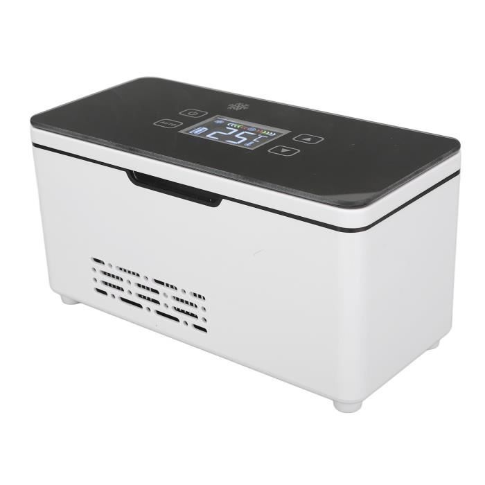 GAD Boîtier de refroidisseur d'insuline Insuline Cooler Case Mini Portable Électrique