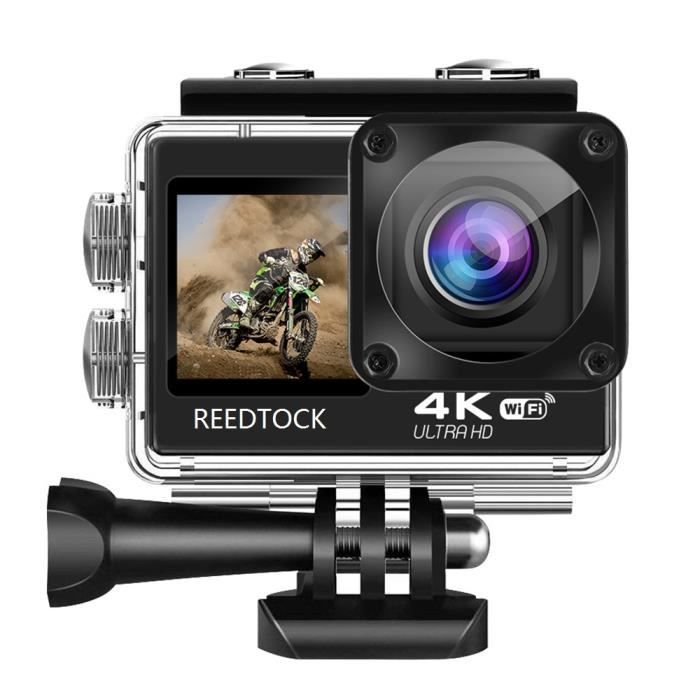 Caméra d'action étanche avec télécommande,casque WiFi,enregistreur vidéo de  sport,écran touristique,4K- Dual Screen S9P-Option 4