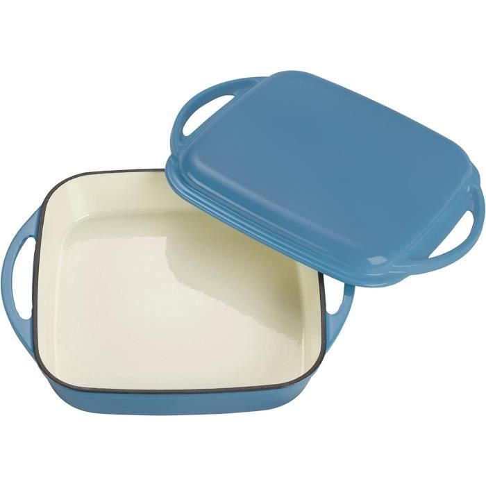 Red Co. Lot de 4 assiettes de camping rondes en métal émaillé