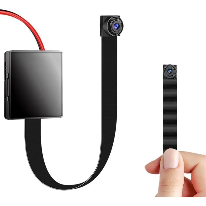 Caméra Pour Chat En Ligne 2 Mini Caméras WiFi Œil De Chat - 1080p Vision Nocturne, Grand Angle 140°, Installation Facile Lunette Camera