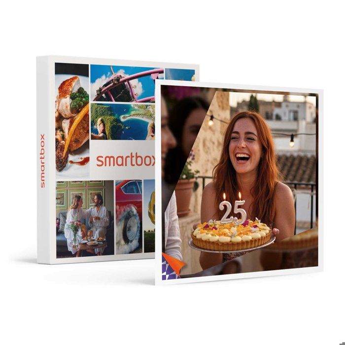 Smartbox Coffret Cadeau Joyeux Anniversaire 25 Ans 4718 Escapades Repas Seances De Bien Etre Et Aventures Sportives Cdiscount Au Quotidien