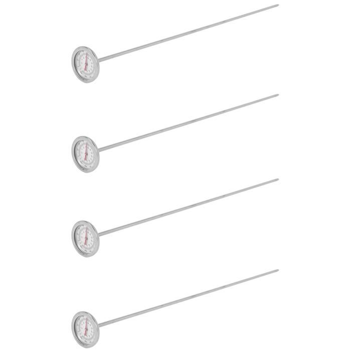 Thermomètre à Compost Inox 50 Cm – Mesure Précise 10-82°C Pour Tas De Compost – Outil Jardinage Durable Et Étanché