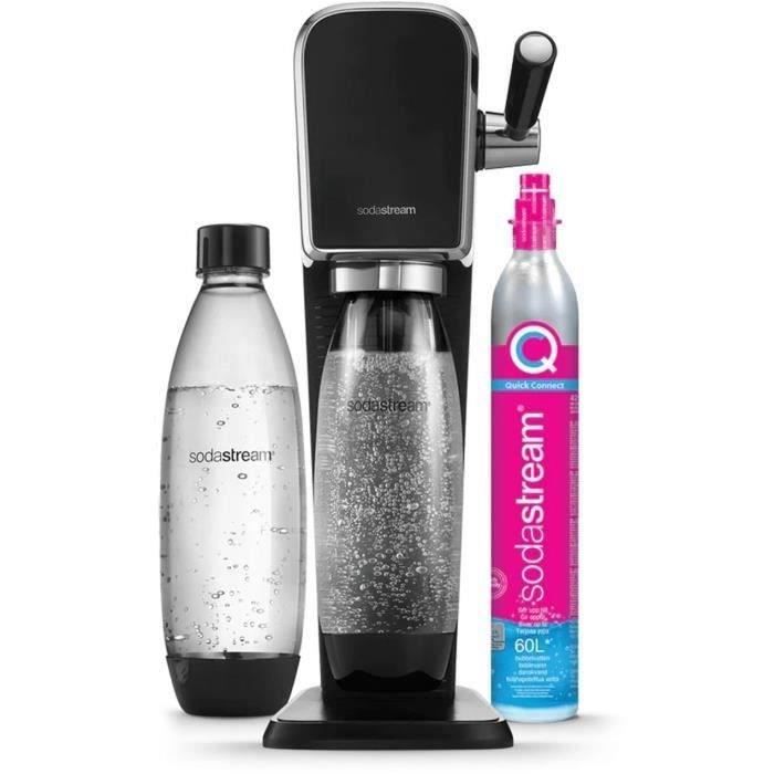 SODASTREAM Cylindre supplémentaire CO² 60L + 1 carafe verre
