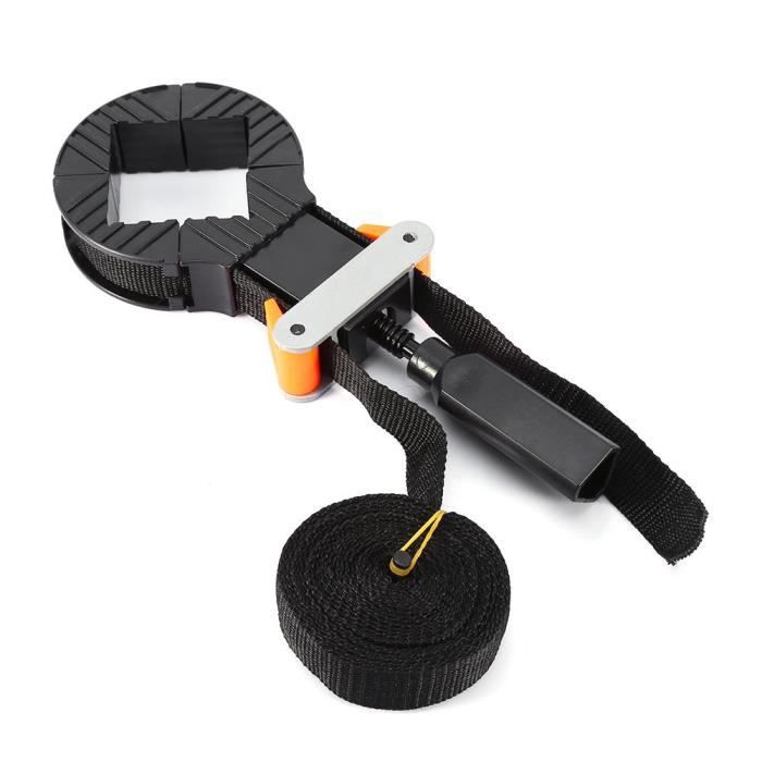 Presse à Cadre Sangle Serrage Multifonction 4M - Outil Encadrement Photo Bois Nylon