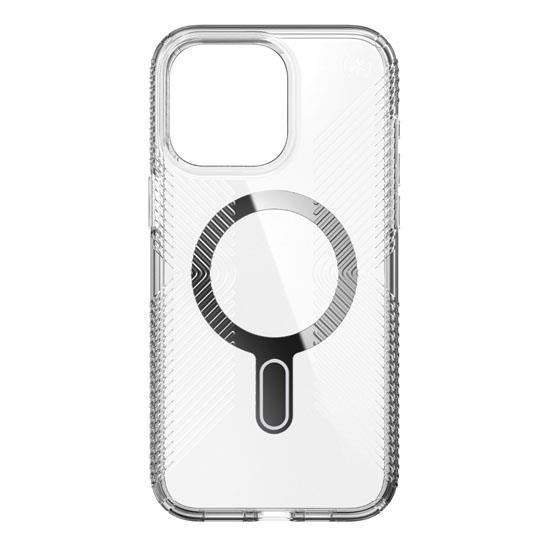 Coque Speck Predisio2 Grip Perfect-Clear Click-Lock pour iPhone 15 Pro Max Clear
