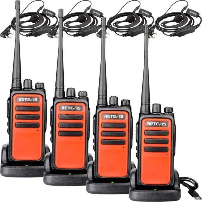 Retevis B63H Walkie-Talkie, RT622P 2.0, PMR Ricetrasmittenti Professionali, 103 G Leggero - Foto 5