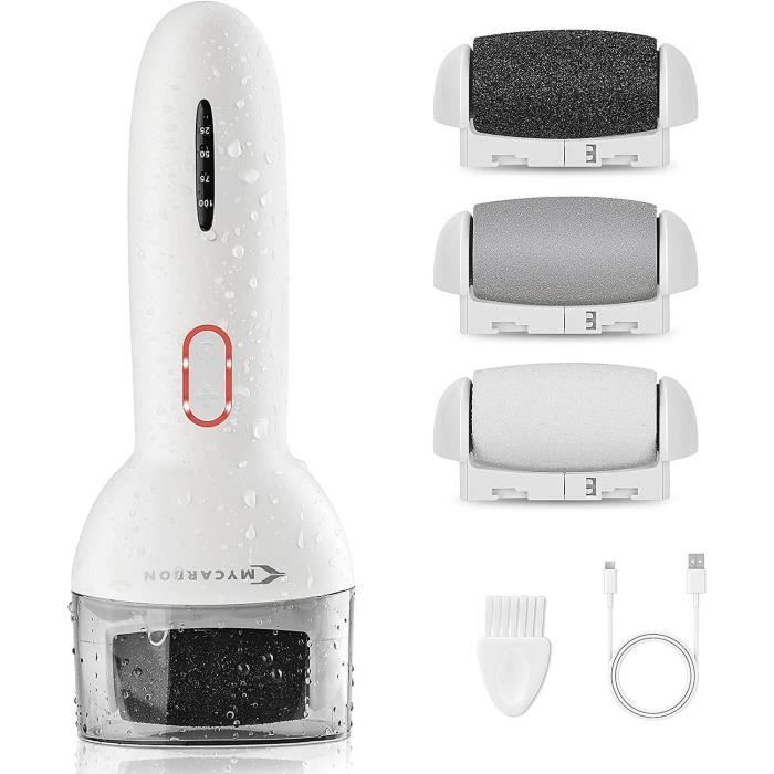 MYCARBON Rape Pieds Electrique 3 Vitesses Rapeuse Pieds Rechargeable mycarbon-rape-pieds-electrique-3-vitesses-rapeuse-pieds-rechargeable