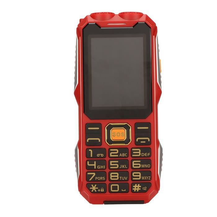 Tbest Unlocked Senior Phone, 2.4in Screen Ultrathin Senior Cellphone ...
