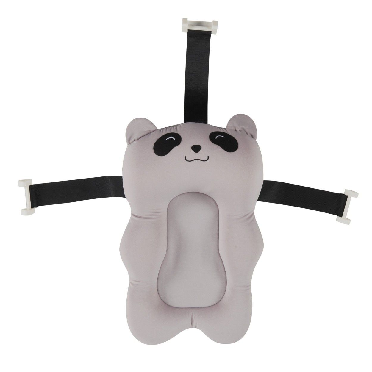 TINÉO - Coussin De Bain Bébé, Siège de Bain Bébé, Système d’Attache Universel, Accroche Pour Séchage Rapide, 0-6 mois
