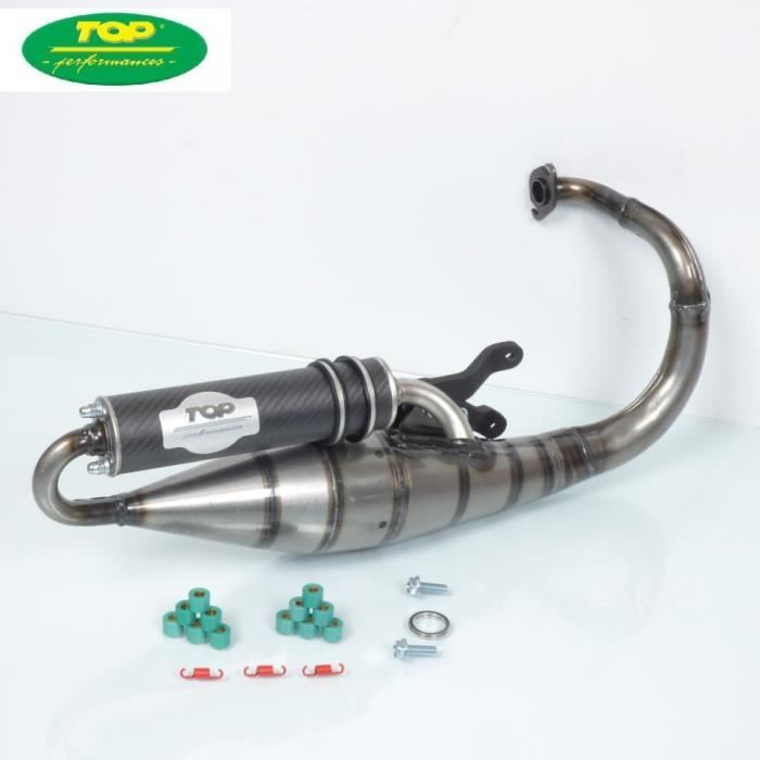 Pot D'échappement Tecnigas Silent Pro - Compatible Scooter Peugeot Vivacity 50 2T (avant 2020)