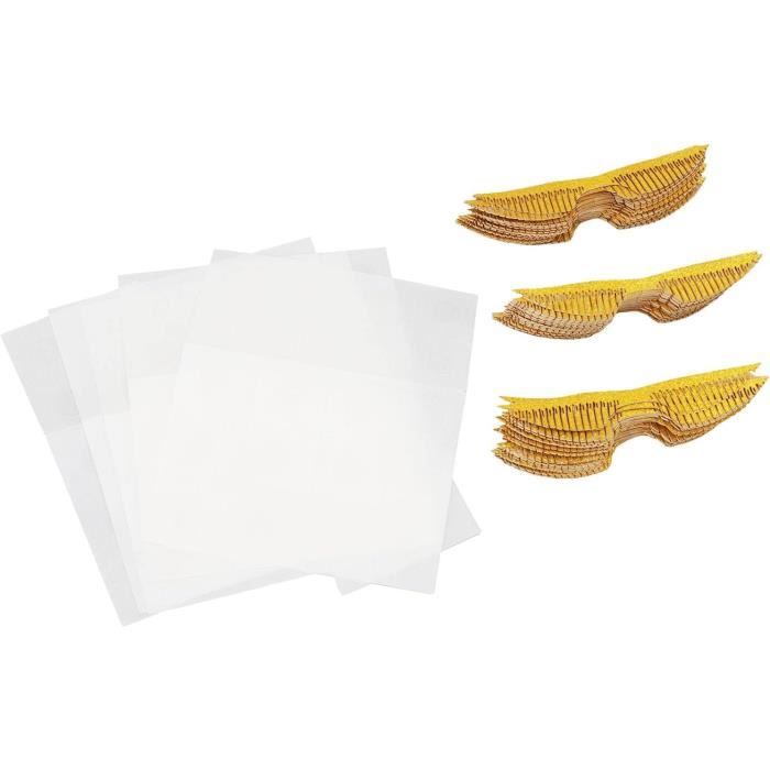 Peignes à Feuilles Chef Frank Haasnoot - Set 2 En Inox 6 Et 8 Cm | Pour Décorations Chocolat, Gâteaux, Pâtisserie